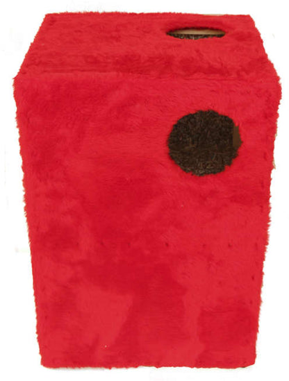 Toca Ecológica Recriar Pet 2 Andares Vermelha para Gatos