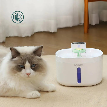 New Pet sensor sem fio bebedouro fonte para gato cão 2.6L