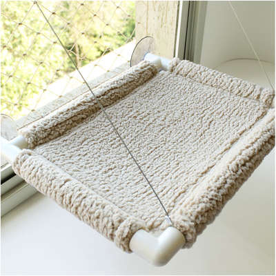 Cama de Janela Gatton Catbed Carneirinho para Gatos
