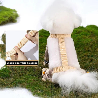 Macacão Pet Anti-sujeira & Refletivo Bronig